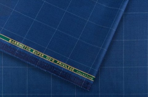 Tela 542144 - 240 de Barrington, casimir azul