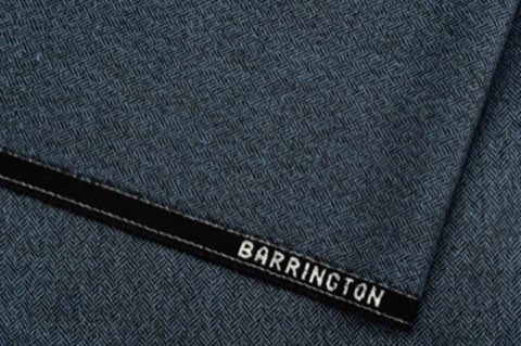 Tela 160078 - 260 de Barrington, tweed azul